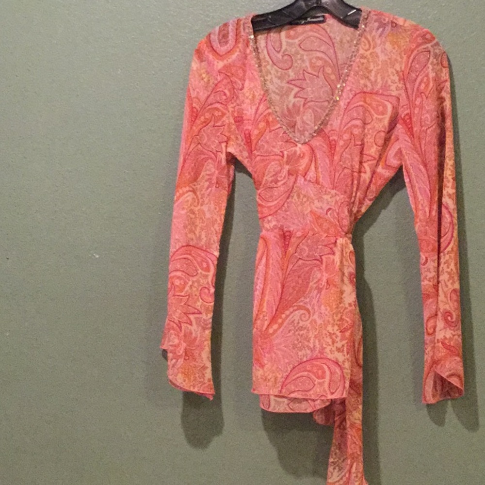 Sheer blouse